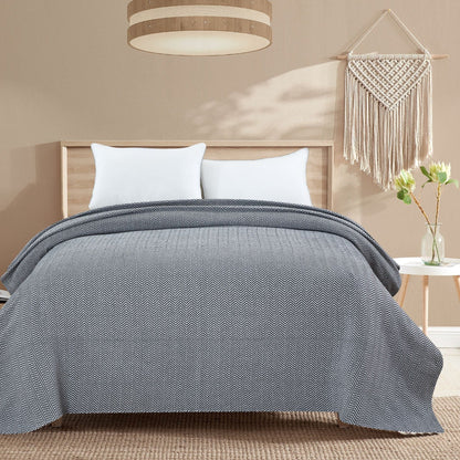 Herringbone Cotton Blanket - mosswell.us