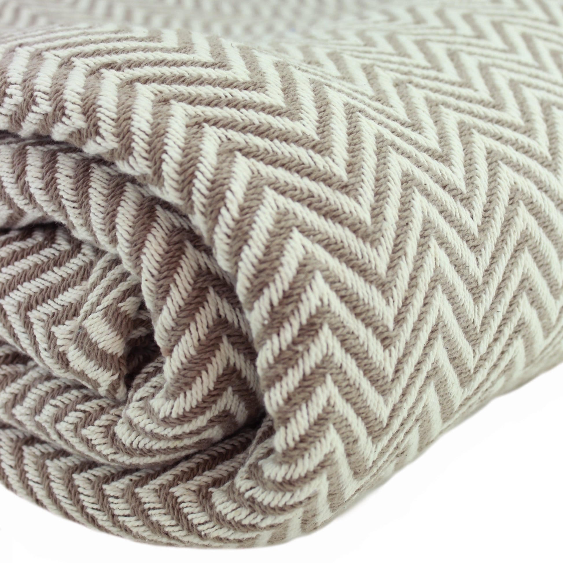 Herringbone Cotton Blanket - mosswell.us