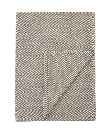 Herringbone Cotton Blanket - mosswell.us