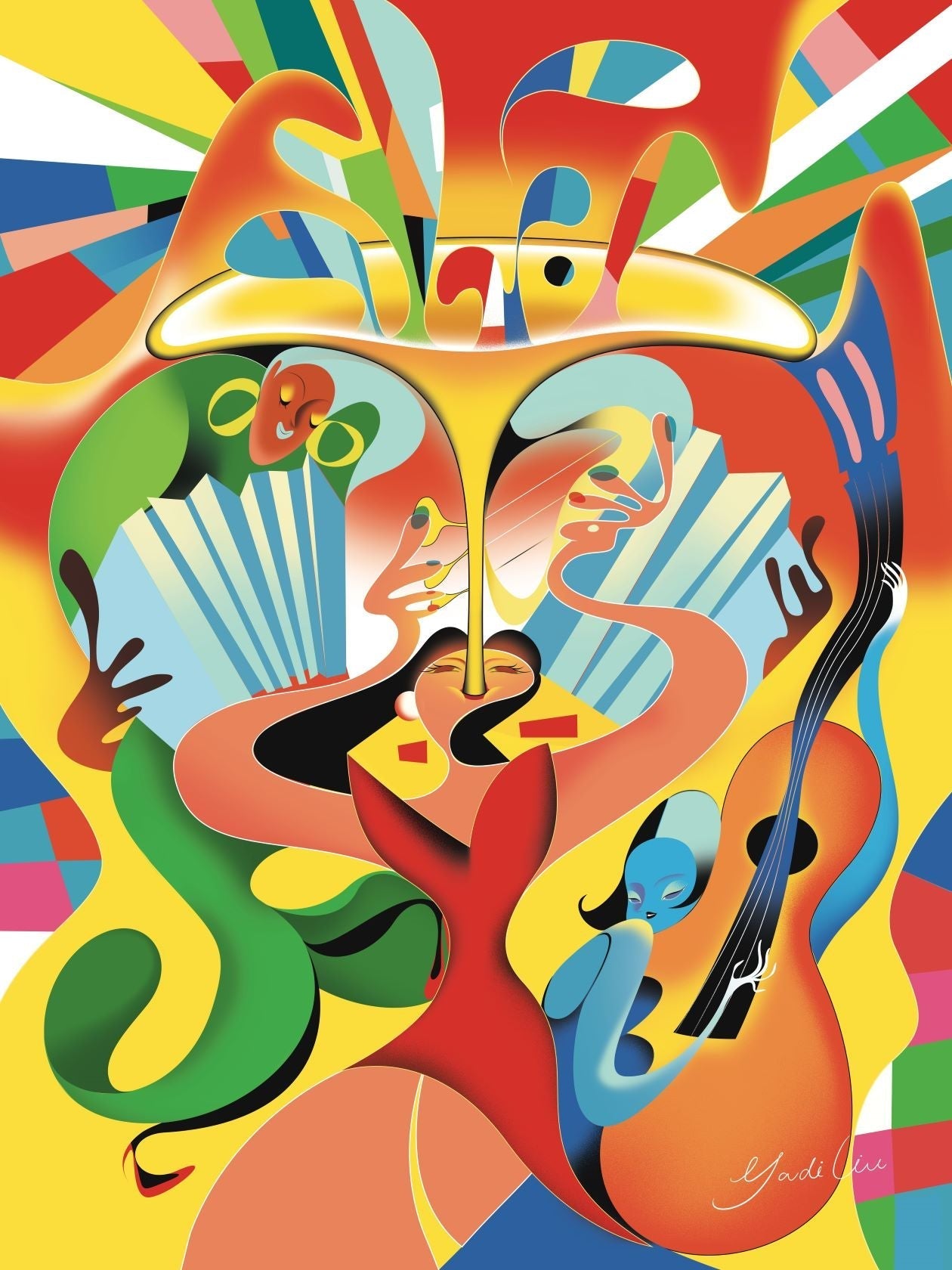 "Jam Session" by Yadi Liu - mosswell.us