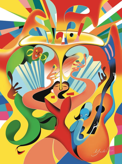 "Jam Session" by Yadi Liu - mosswell.us