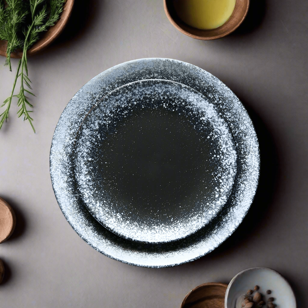 Japanese Ceramic Dish - Stylish Household Plate - mosswell.us