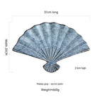 Japanese Ceramic Sushi Fan - Shaped Meal Plate - mosswell.us