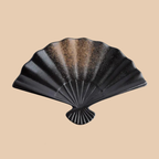 Japanese Ceramic Sushi Fan-Shaped Meal Plate
