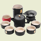 Japanese Ceramic Tea Set with Custom Logo Gift Box - mosswell.us