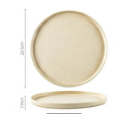 Japanese Stoneware Sesame Glaze Tableware Set - mosswell.us