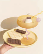 Jelly Bean Wine Glass - Whimsical Eclectic Dopamine Cocktail Coupe - mosswell.us