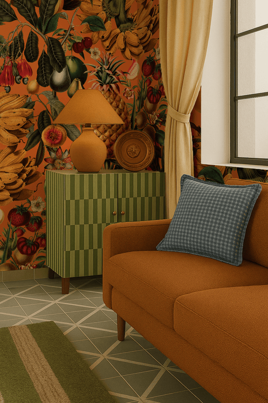 Juicy Fruit Wallpaper, orange - mosswell.us