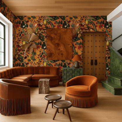 Juicy Fruit Wallpaper, orange - mosswell.us