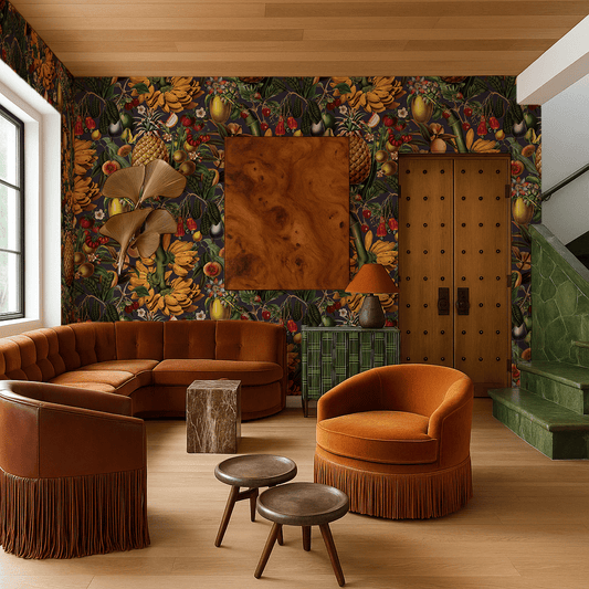 Juicy Fruit Wallpaper, plum - mosswell.us