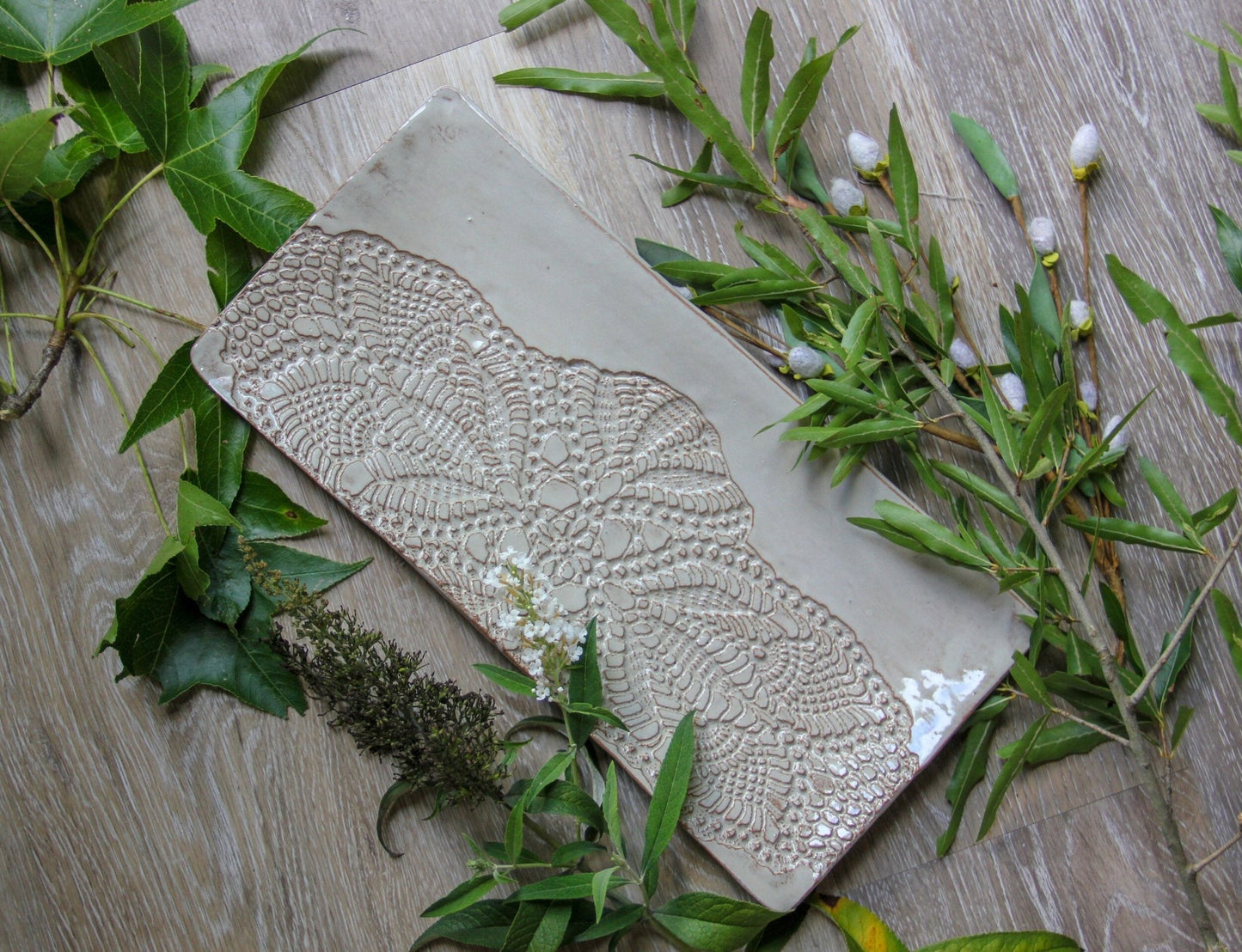 Large Rectangular Platter - mosswell.us