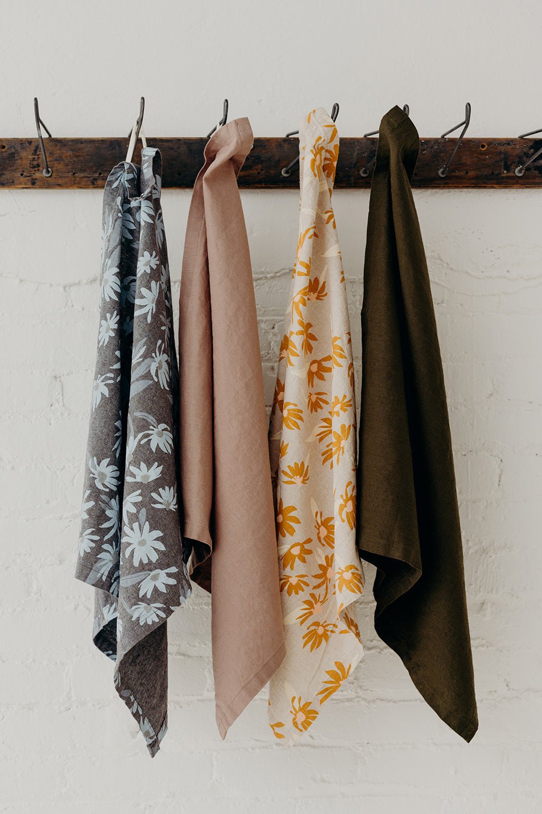 Linen Kitchen Hand Towels - mosswell.us