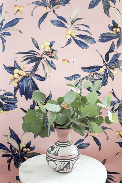 Loquat Love Wallpaper, pink - mosswell.us