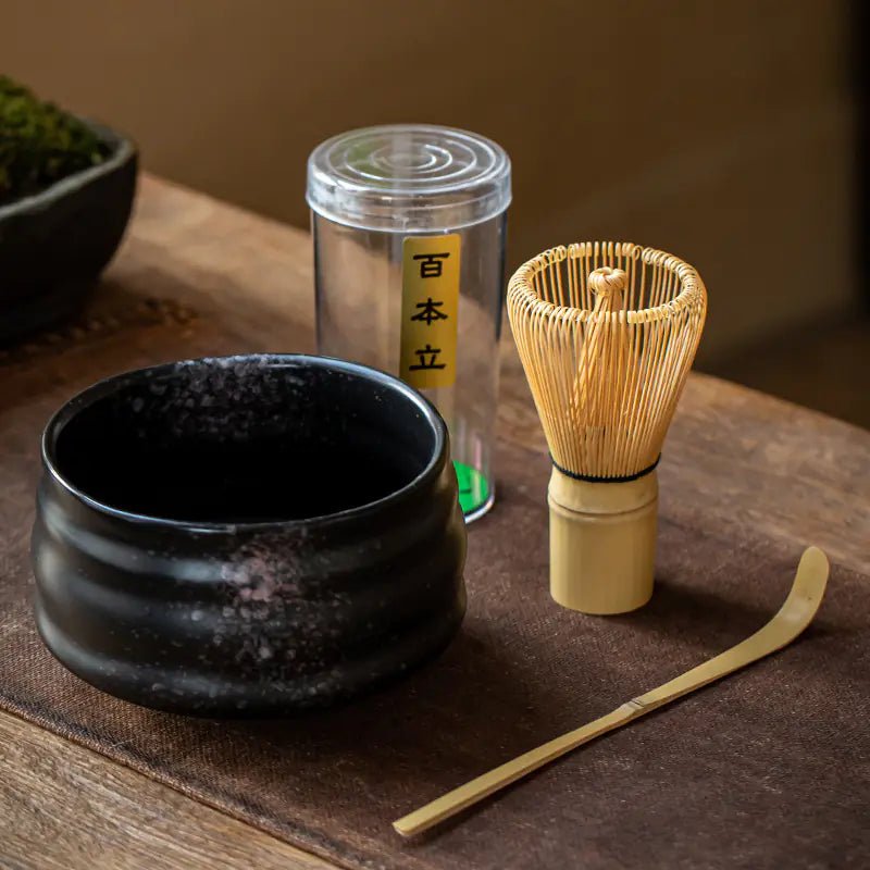 Matcha Whisk Set with Stand - Japanese Tea Ceremony Gift - mosswell.us