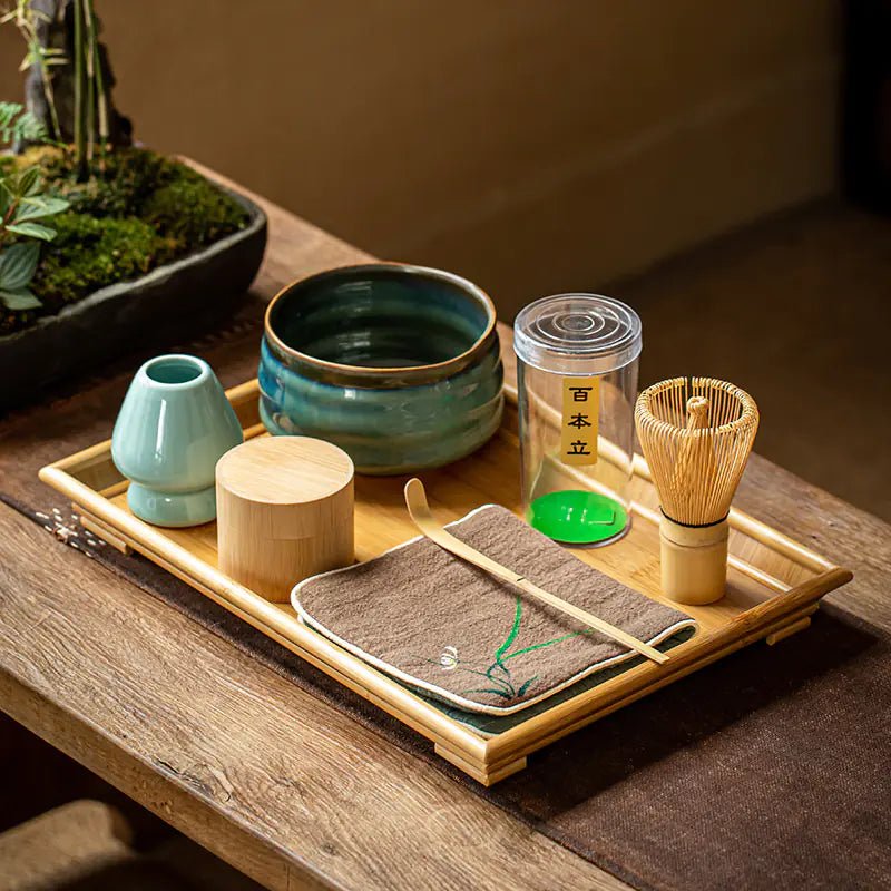 Matcha Whisk Set with Stand - Japanese Tea Ceremony Gift - mosswell.us