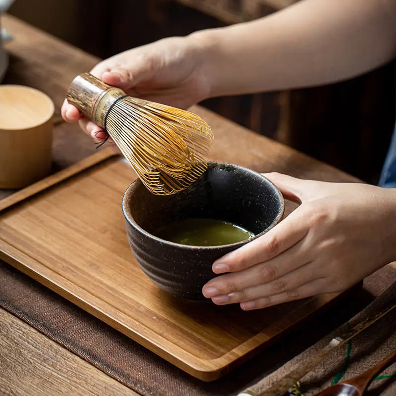 Matcha Whisk Set with Stand - Japanese Tea Ceremony Gift - mosswell.us