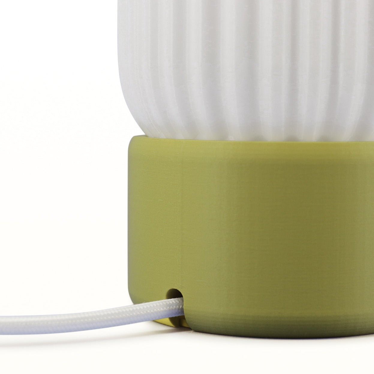 Milk Shade Barrel Table Lamp - mosswell.us