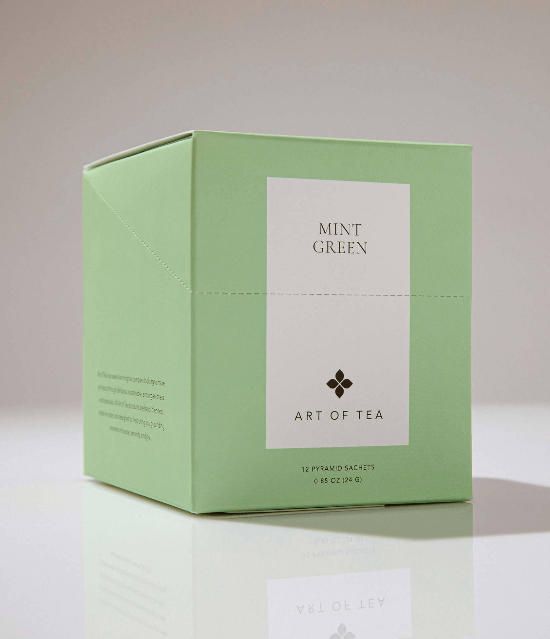 Mint Green Tea Eco Teabag Sachets - mosswell.us