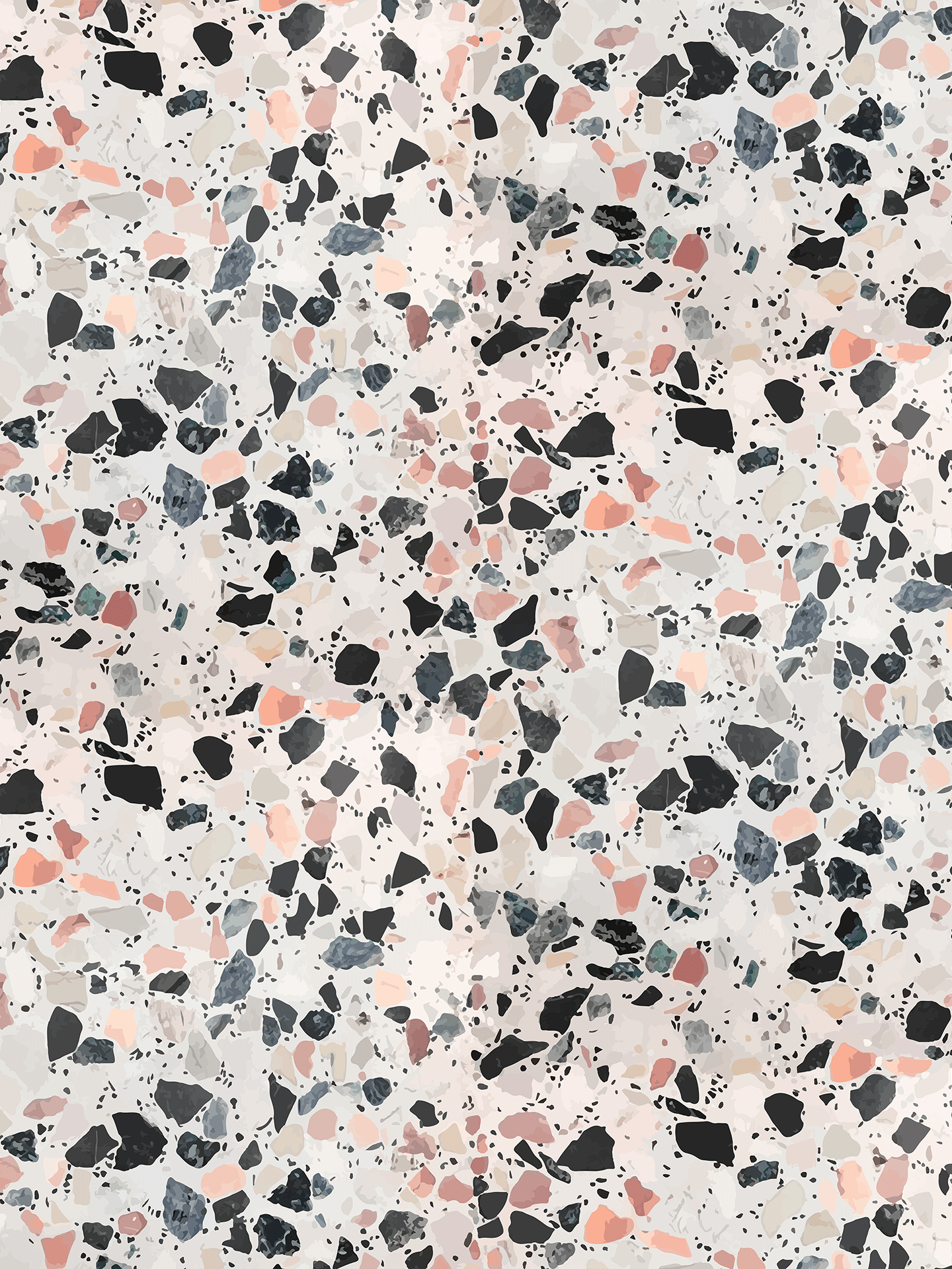 Mojave Terrazzo Wallpaper, mauve and gray - mosswell.us