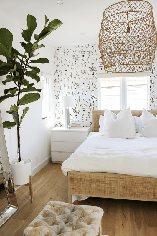 Neutral Nudes Wallpaper, white and black - mosswell.us