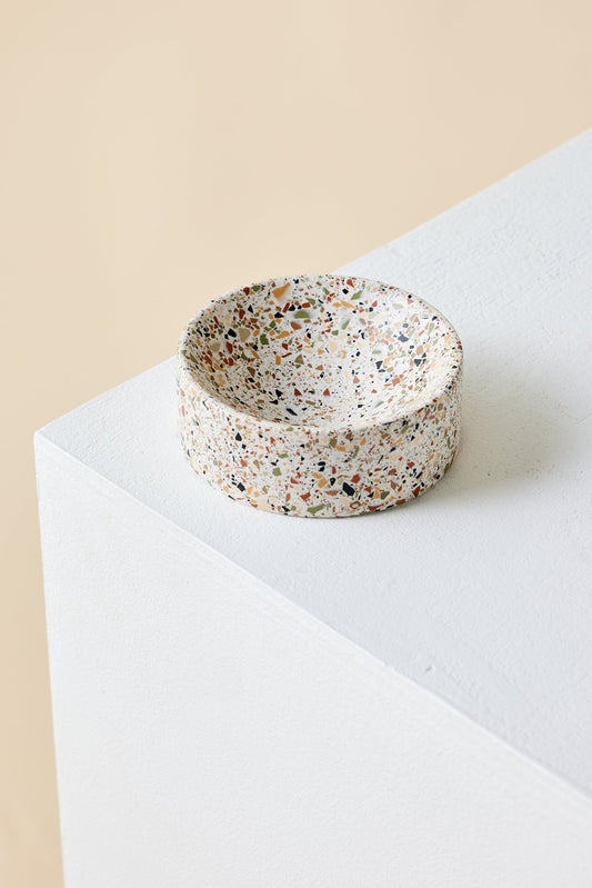 Neutral Terrazzo Trinket Bowl - mosswell.us