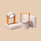 Nordic Foldable Portable Lantern Bedside Table Lamp, Dimmable Nursery