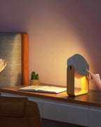 Nordic Foldable Portable Lantern Bedside Table Lamp, Dimmable Nursery - mosswell.us