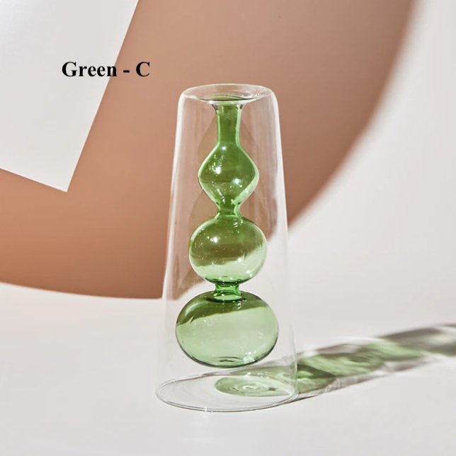 Nordic Hydroponic Colored Glass Vase - mosswell.us
