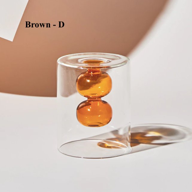 Nordic Hydroponic Colored Glass Vase - mosswell.us