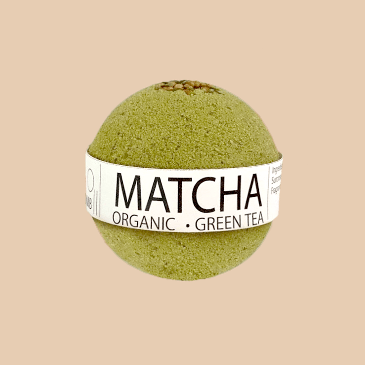 Organic Matcha Greentea Bath Bomb - 8oz - mosswell.us