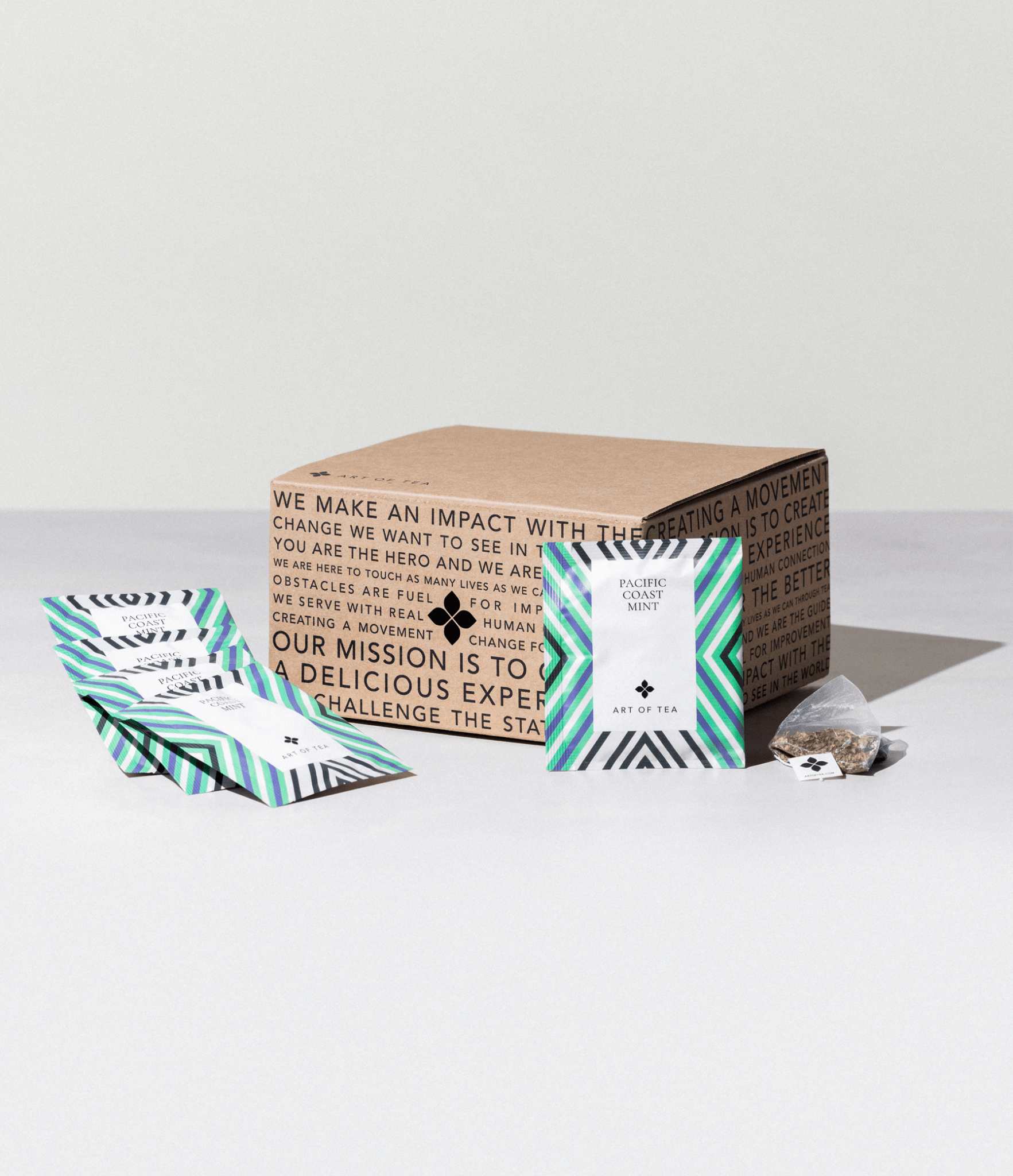 Pacific Coast Mint Eco Teabag Sachets - mosswell.us