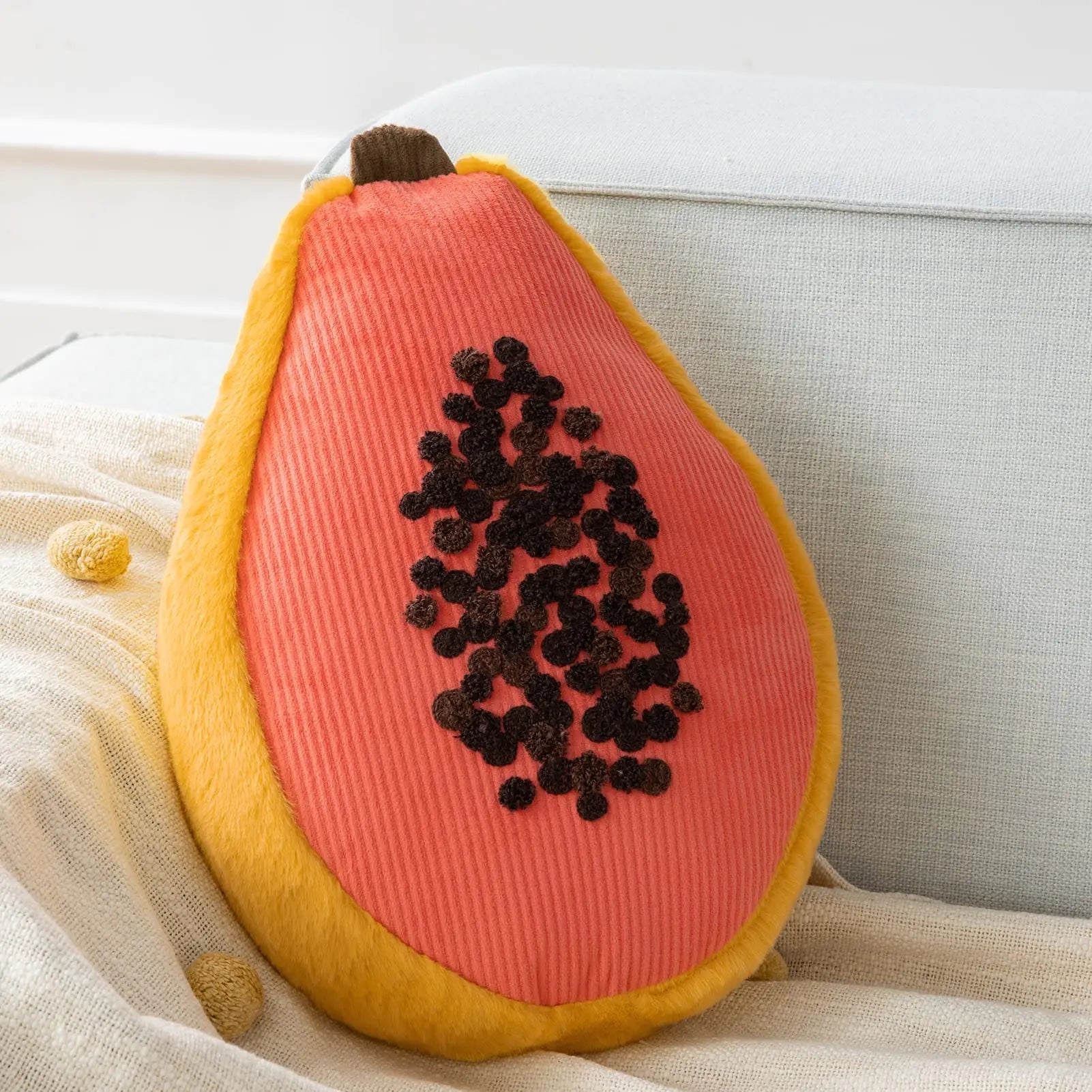 Papaya Shaped Pillow - mosswell.us