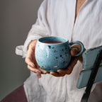 Party Ball Mug in Blue - mosswell.us
