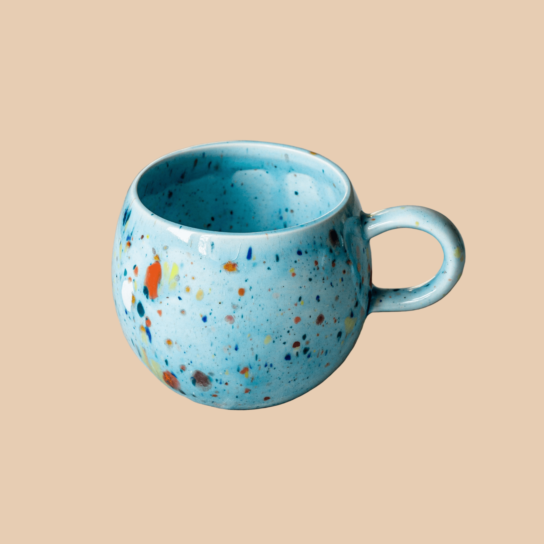 Party Ball Mug in Blue