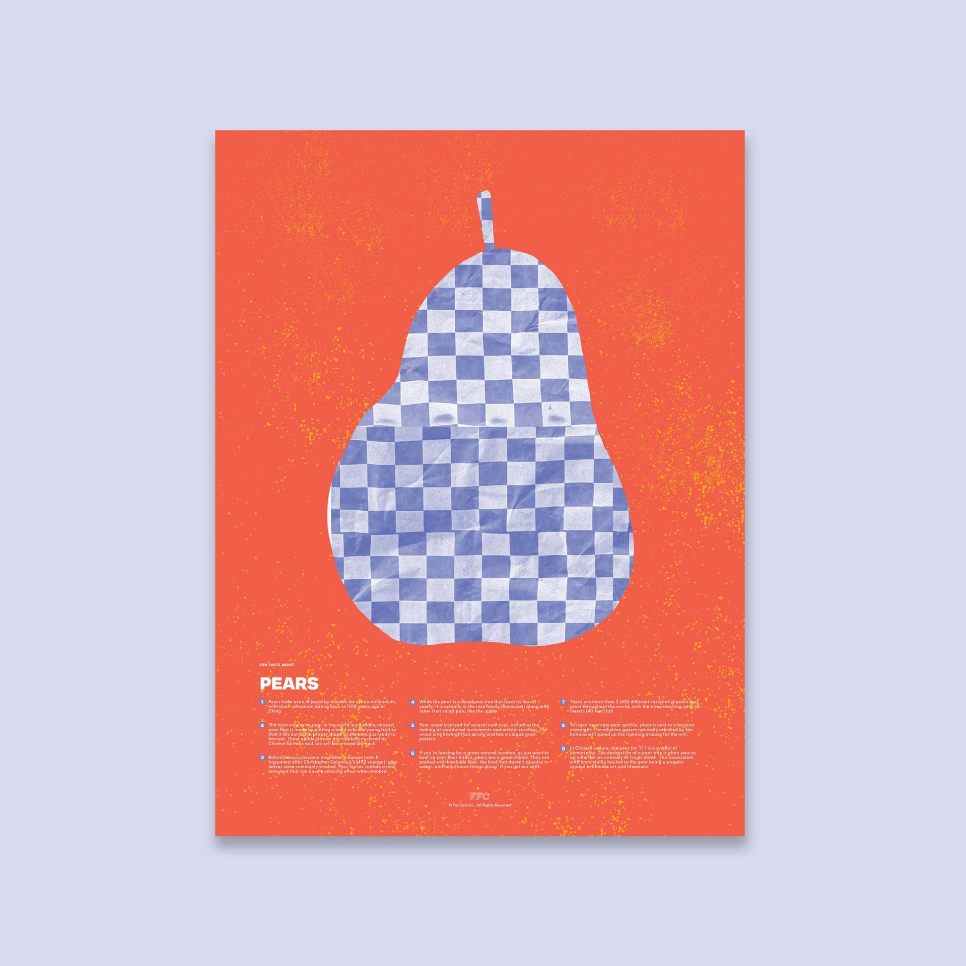Pear Fun Facts Print - mosswell.us