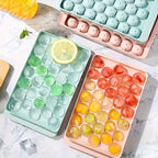 Premium 33 - Cube Silicone Ice Cube Tray - Round - mosswell.us