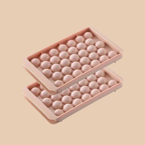 Premium 33 - Cube Silicone Ice Cube Tray - Round - mosswell.us
