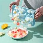 Premium 33 - Cube Silicone Ice Cube Tray - Round - mosswell.us