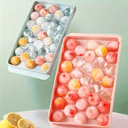 Premium 33 - Cube Silicone Ice Cube Tray - Round - mosswell.us