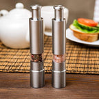 Premium Stainless Steel Salt and Pepper Spice Grinder - mosswell.us
