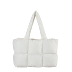 Puffy Quilted Tote Bag - mosswell.us