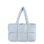 Puffy Quilted Tote Bag - mosswell.us