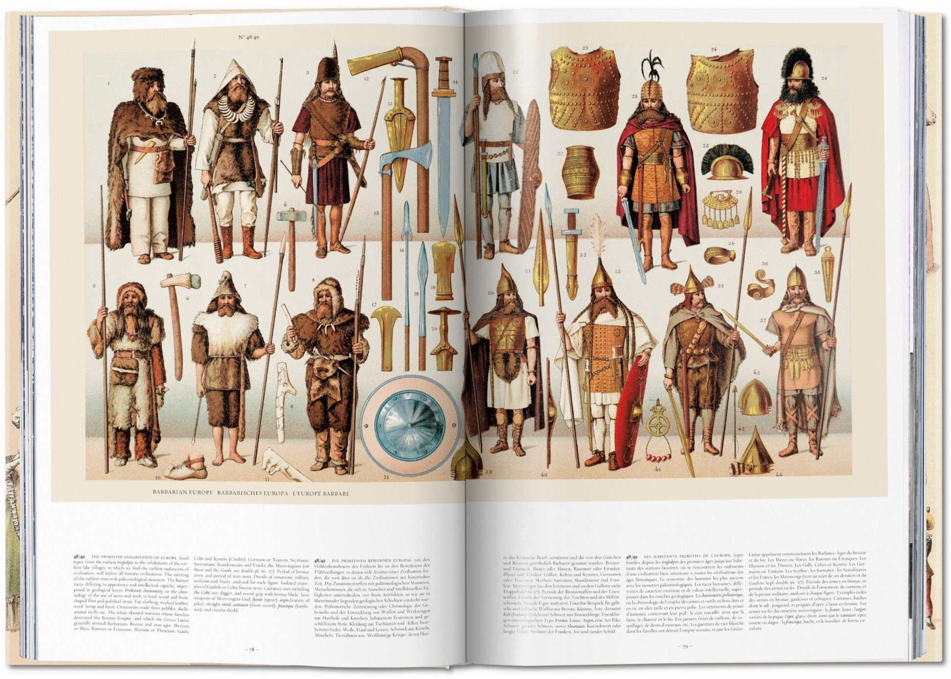 Racinet. The Complete Costume History (German, French, English) - mosswell.us