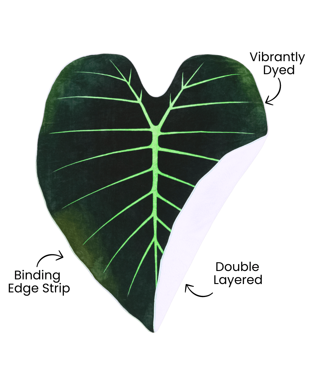 Regal Shield Giant Leaf Blanket - mosswell.us