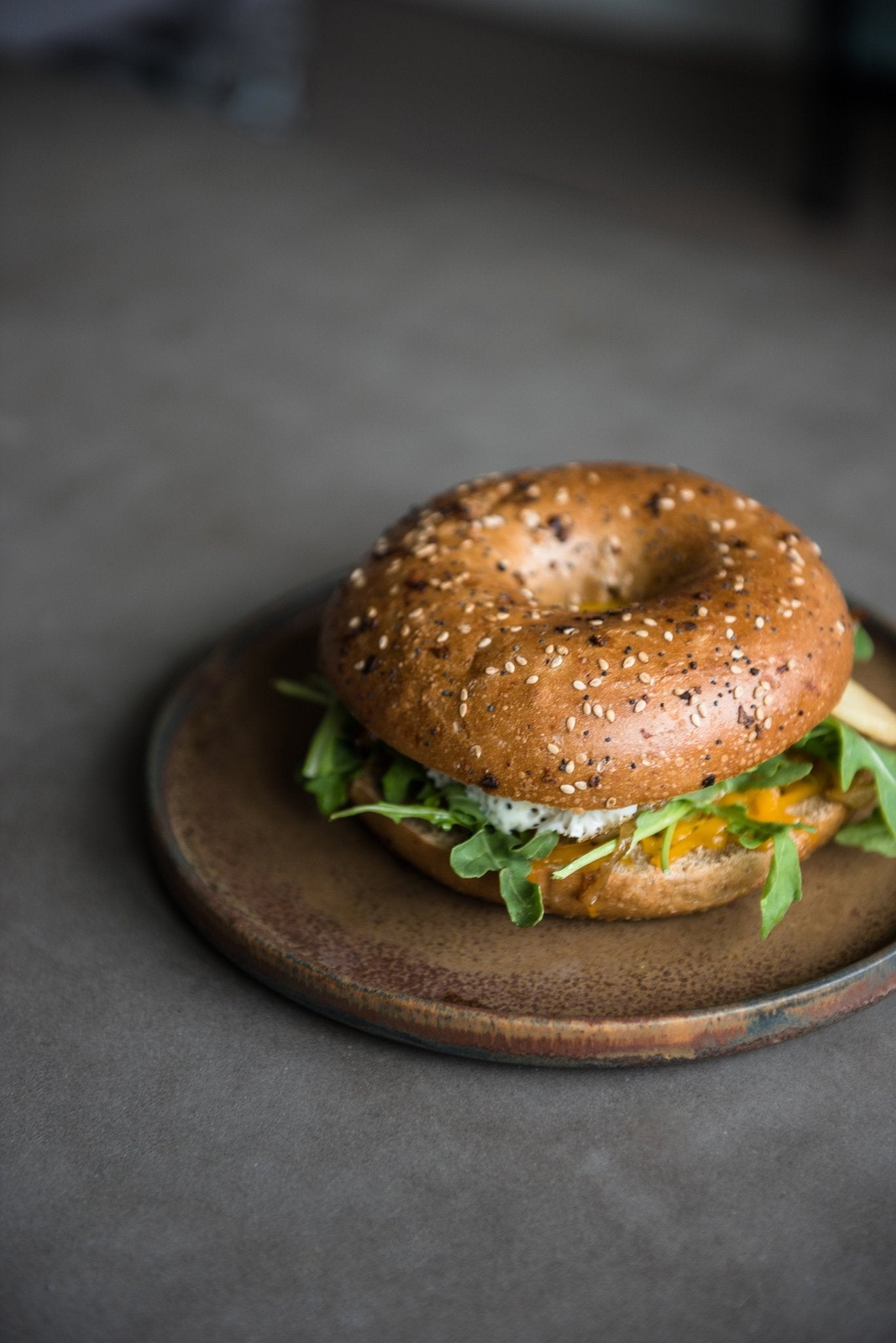 Rust Stoneware Dinner Plate - mosswell.us