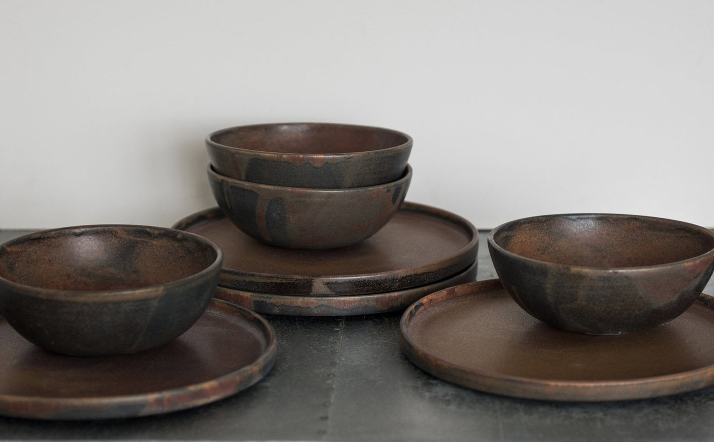 Rust Stoneware Everyday Bowl - mosswell.us