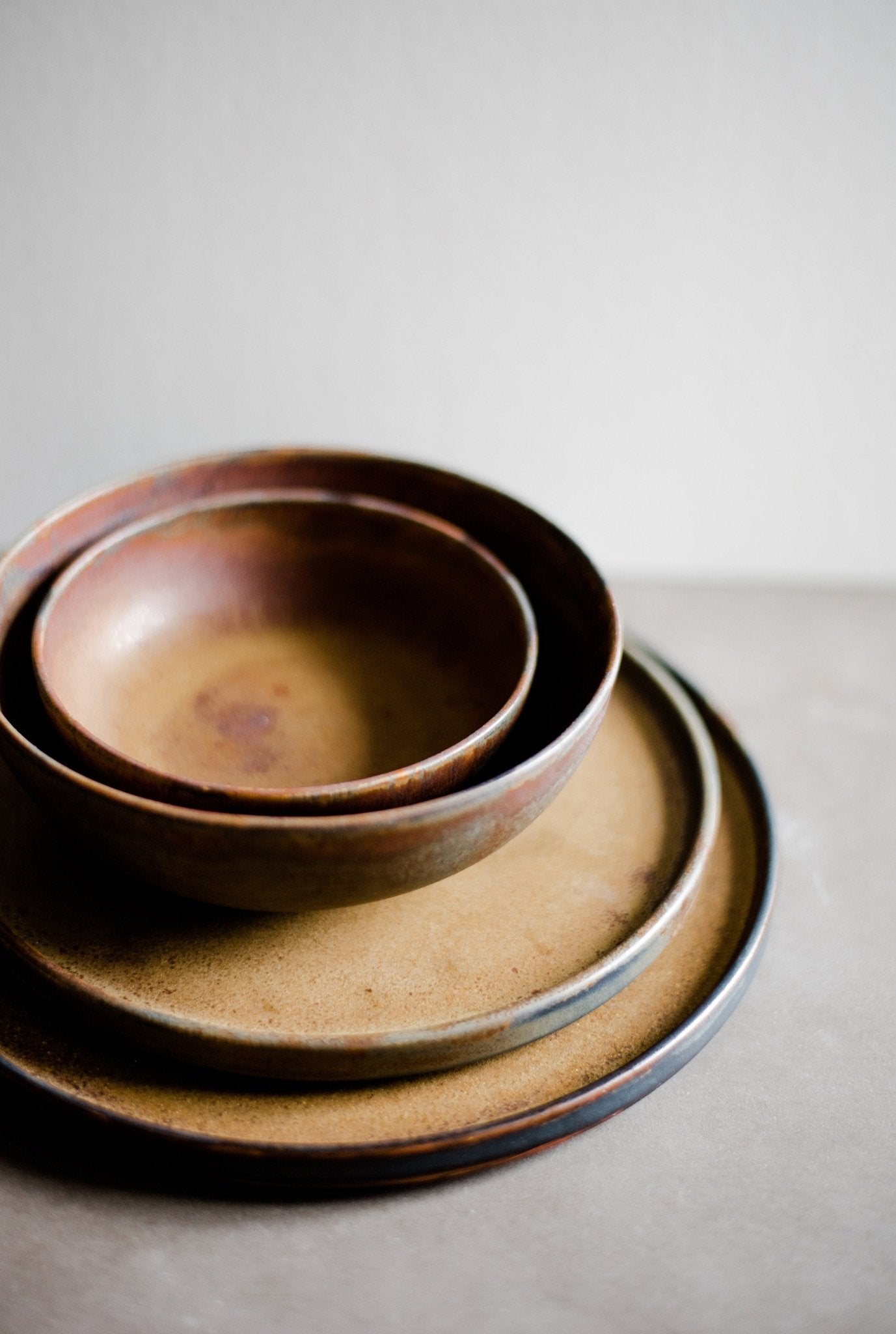 Rust Stoneware Mini Bowl - mosswell.us