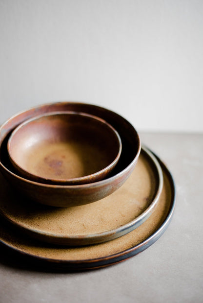 Rust Stoneware Mini Bowl - mosswell.us