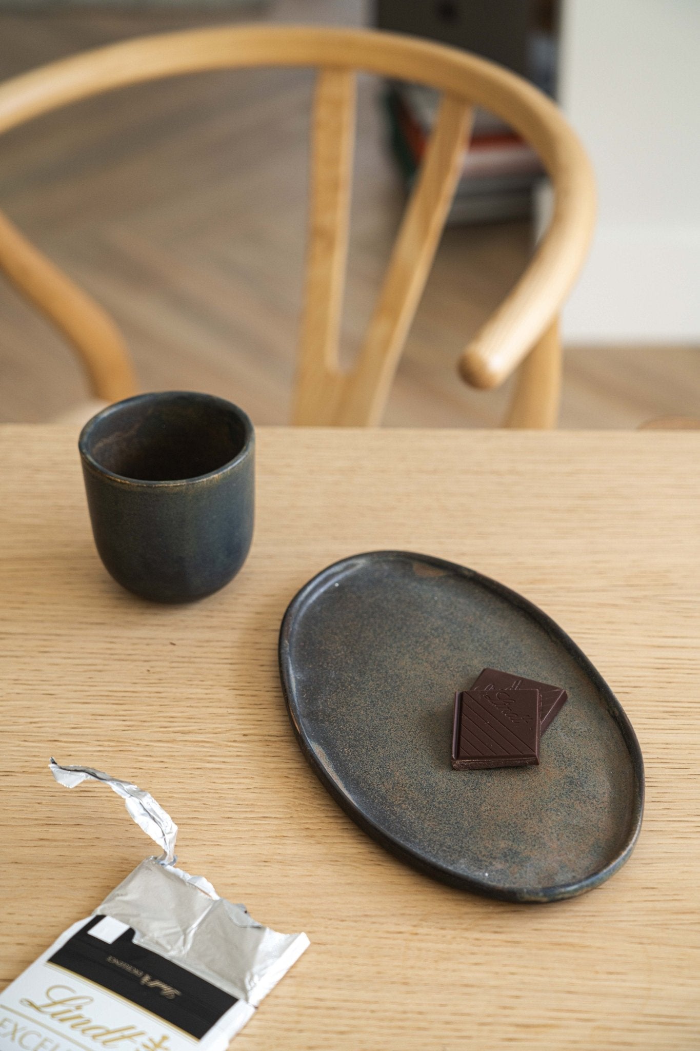 Rust Stoneware Oval Serving Platter - mosswell.us