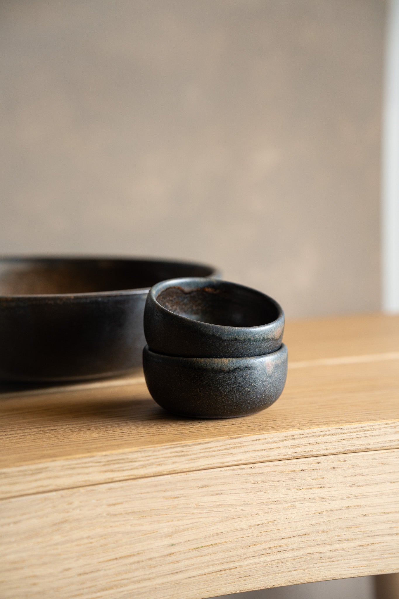 Rust Stoneware Pinch Bowl - mosswell.us